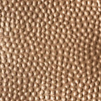 Bronze Textured Metal Side Table with Hourglass Base