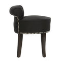 SAFAVIEH Aja Vanity Stool - 17.9 x 19 x 22.8 - 18Wx19Dx23H