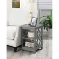 Convenience Concepts Ring End Table with Shelves
