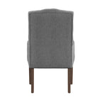 Tufted Upholstered Dining Arm Chair