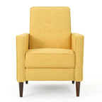 Gepolsterter Relaxsessel im Mid-Century-Stil mit Knopfheftung