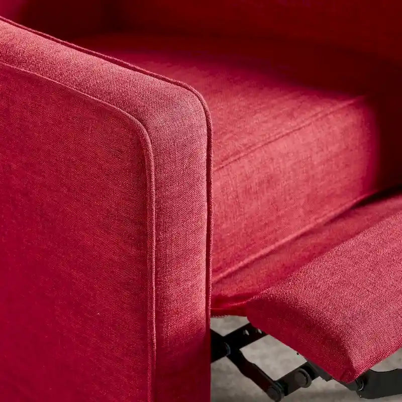 Gepolsterter Relaxsessel im Mid-Century-Stil mit Knopfheftung