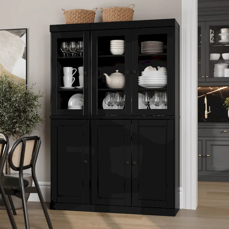 48.5-Inch Pantry Cabinet with Adjustable Shelves