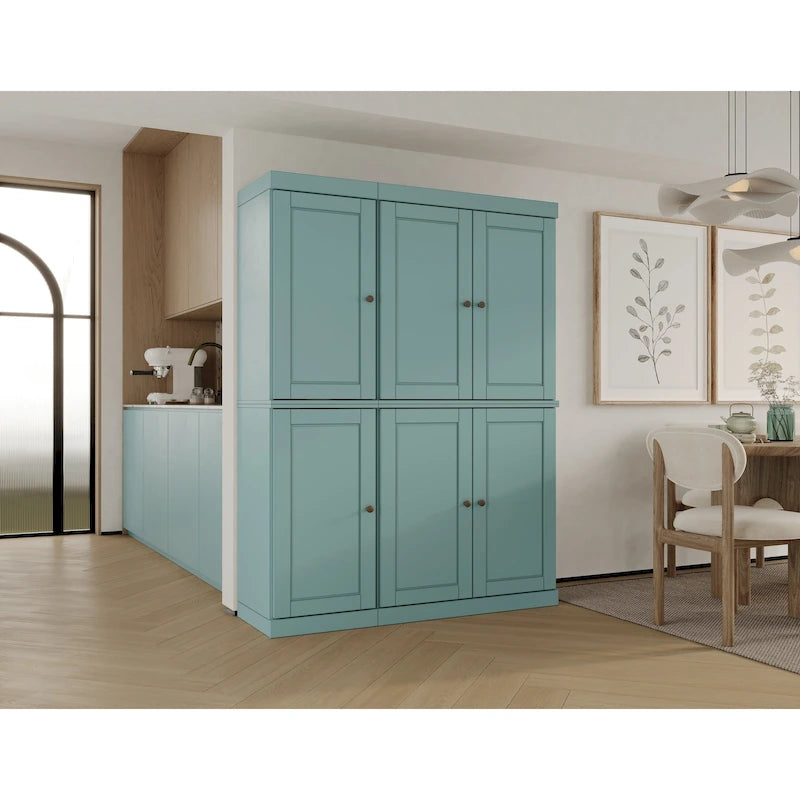 48.5-Inch Pantry Cabinet with Adjustable Shelves
