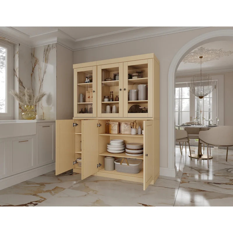 48.5-Inch Pantry Cabinet with Adjustable Shelves