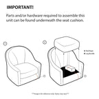 Čalouněné křeslo s dekorativním knoflíkovým prošíváním
