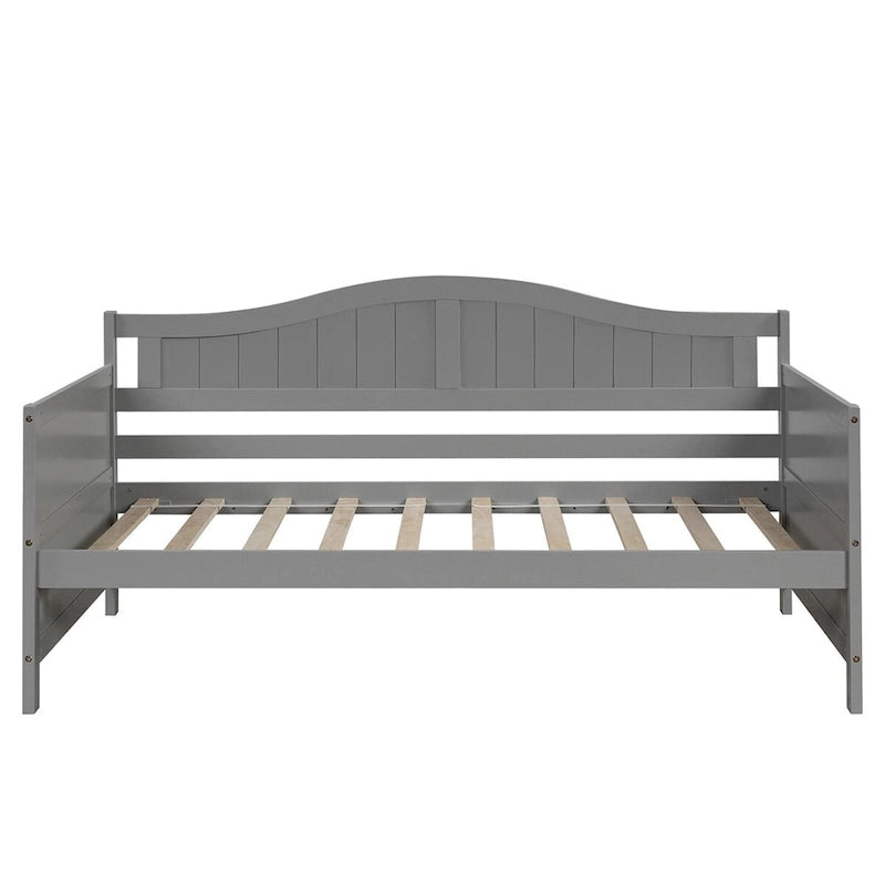Einzelbett aus Holz mit 2 Stauraumschubladen