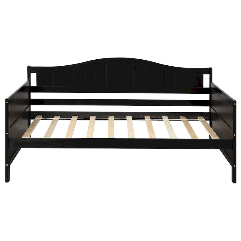 Einzelbett aus Holz mit 2 Stauraumschubladen