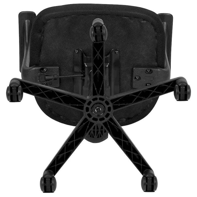 Sedia da ufficio in rete con schienale medio e altezza della seduta regolabile