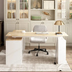 Höhenverstellbarer Homeoffice-Schreibtisch mit Stauraum