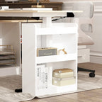Höhenverstellbarer Homeoffice-Schreibtisch mit Stauraum