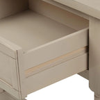 Console Table with Two Drawers and Lower Shelf